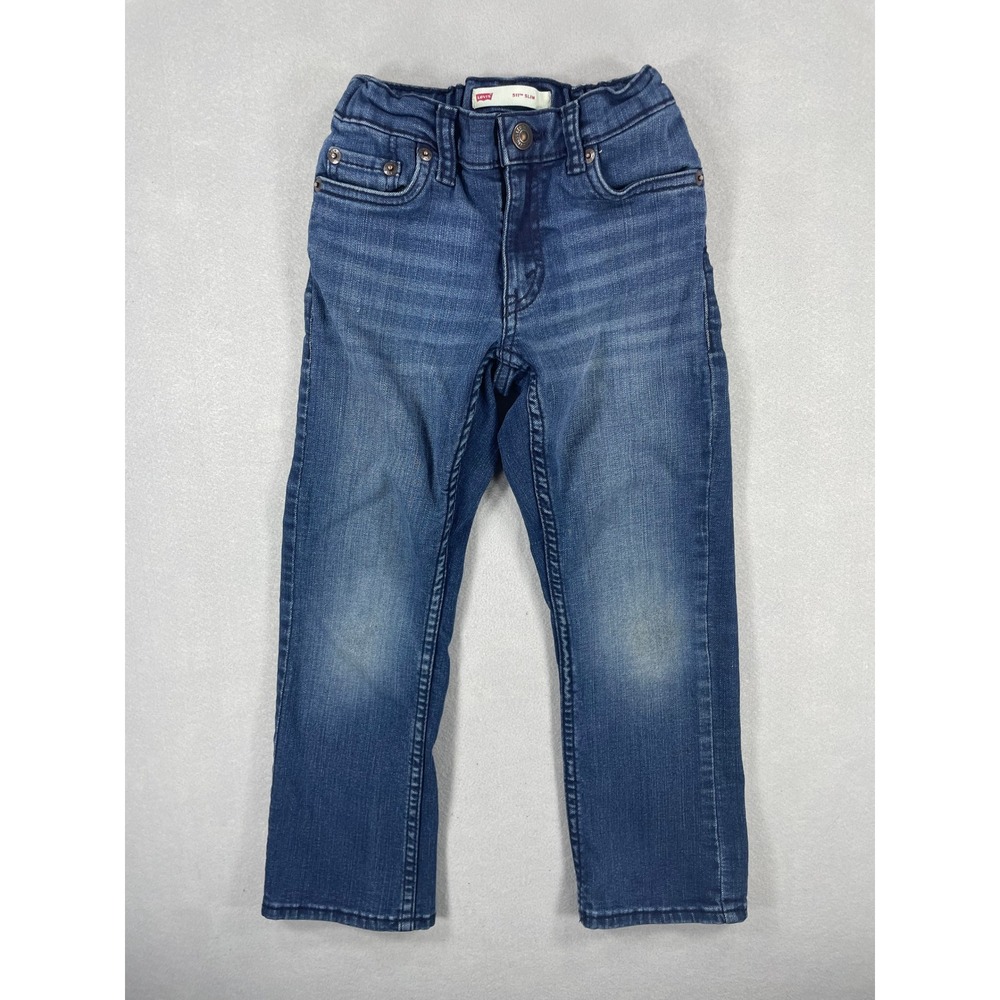 Levis 511 Slim Jeans‎ Kids Boys Size 5 Regular Denim Adjustable Waist